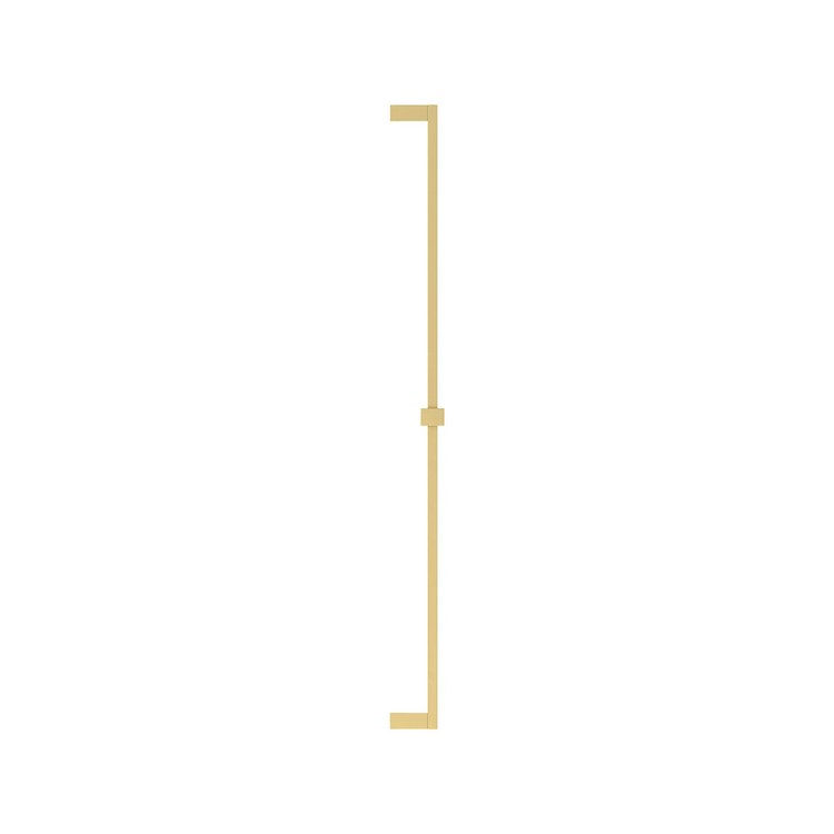 Slide Bar Euphoria Cube 36 Inch Brushed Cool Sunrise Metal Wall Mount - Image 2