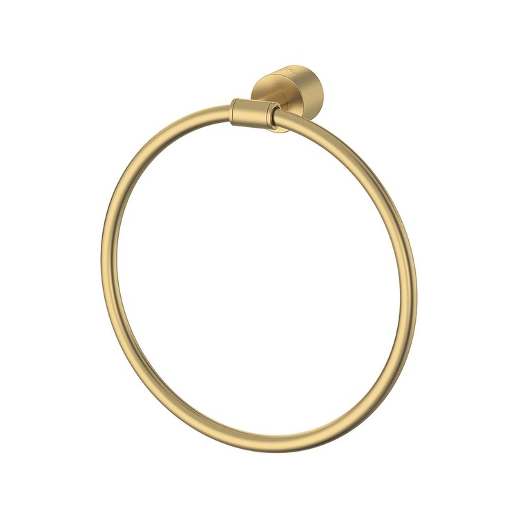 Towel Ring Atrio New 8 Inch Brushed Cool Sunrise Metal 2-11/16 Inch - Image 3