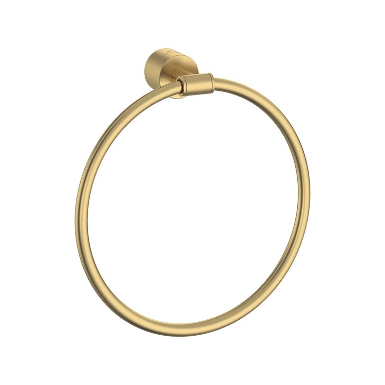 Towel Ring Atrio New 8 Inch Brushed Cool Sunrise Metal 2-11/16 Inch - Image 1