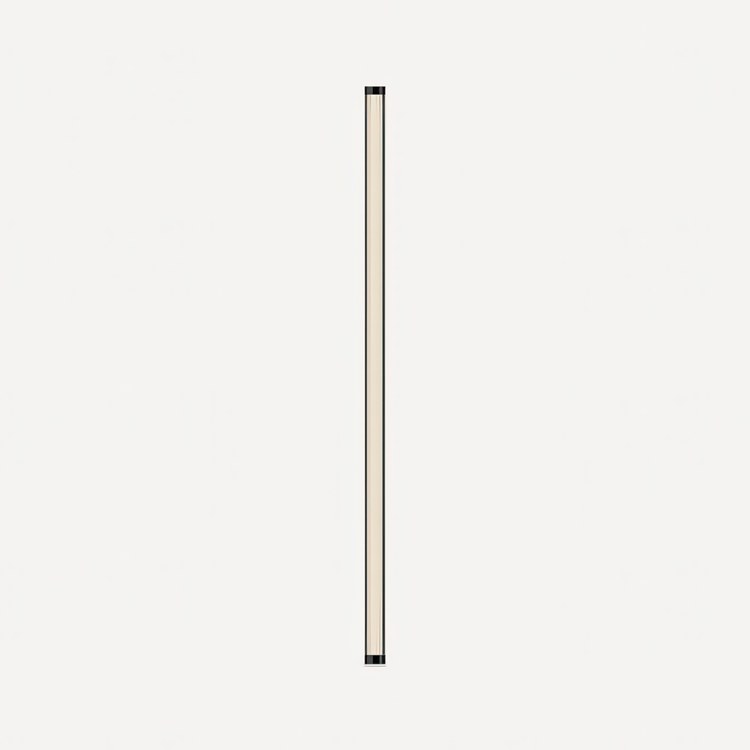 Wall Sconce Tenor Dimmable 1 Lamp Matte Black Fluted T24 LED 102.6 Watt - Image 1