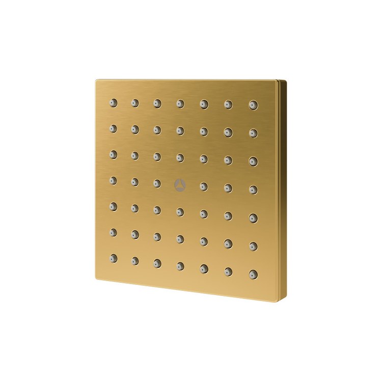 Showerhead HydroMersion 1 Functions Brushed Bronze 5 Inch 1.5 Gallons per Minute Square - Image 1
