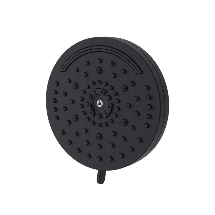Showerhead HydroMersion 7 Functions Matte Black 6 Inch 1.5 Gallons per Minute Round - Image 1