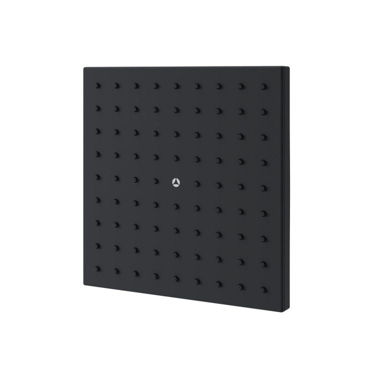 Showerhead HydroMersion 1 Functions Matte Black 8 Inch 1.5 Gallons per Minute Square - Image 1
