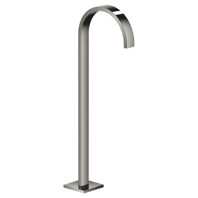 Tub Spout MEM Freestanding Cascade Non-Diverter Dark Chrome 12.6 Gallons per Minute Brass Alloy - Image 1