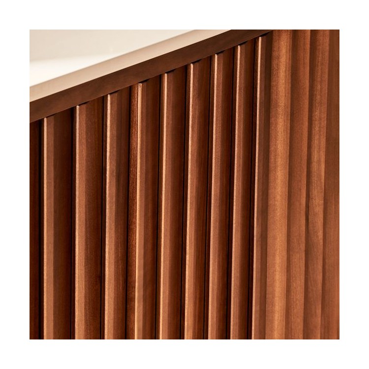 Vanity Sinca 24 Inch Less Top Walnut 2 Doors - Image 3