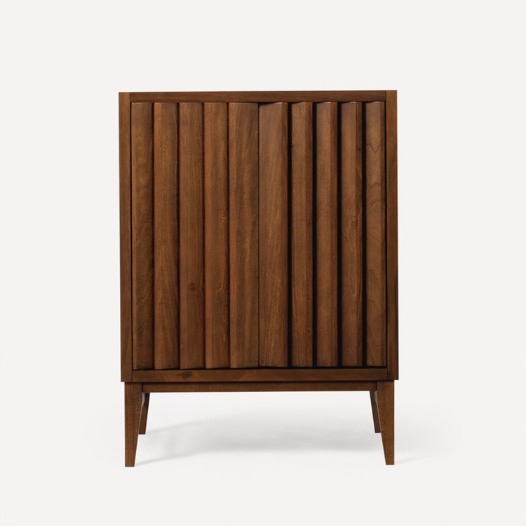 Vanity Sinca 24 Inch Less Top Walnut 2 Doors - Image 1