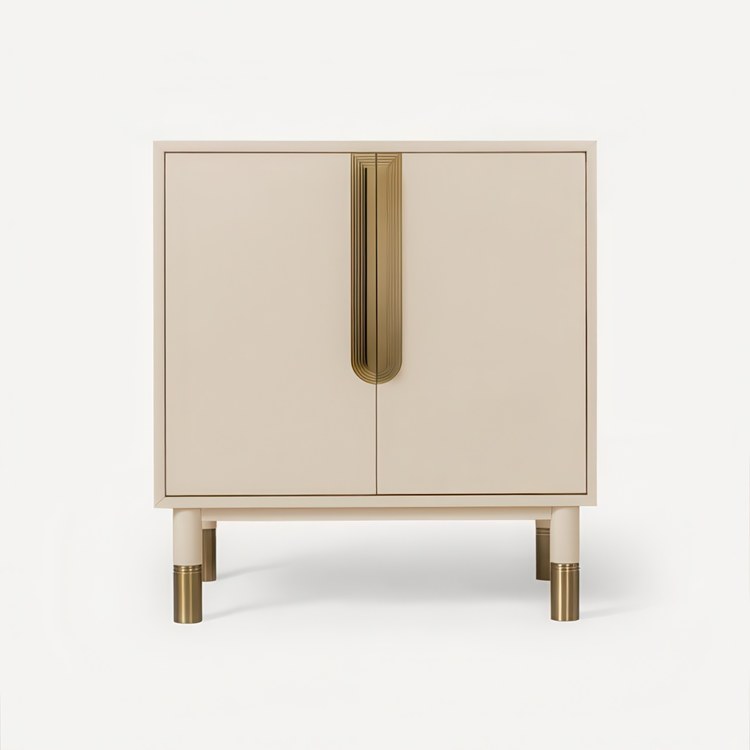Vanity Islamorada 30 Inch Less Top Sand/Aged Brass 2 Doors - Image 1