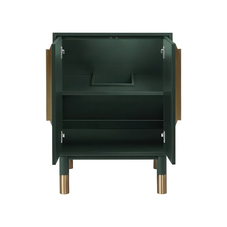 Vanity Islamorada 30 Inch Less Top Nori/Aged Brass 2 Doors - Image 2