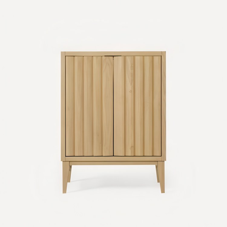 Vanity Sinca 24 Inch Less Top White Oak 2 Doors - Image 1