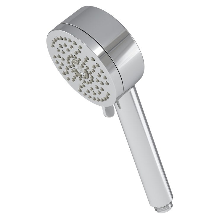 Handshower Non-Positive Shut-Off Polished Chrome Full Massage Dual Center Waterfall Spa Pause ADA 1.5 Gallons per Minute 4 Inch - Image 1