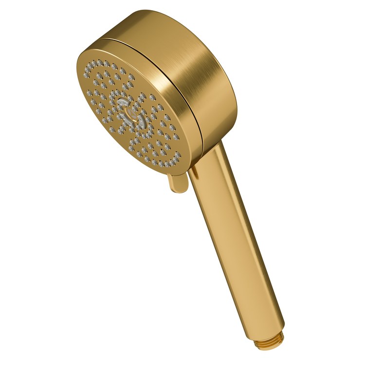 Handshower Non-Positive Shut-Off Brushed Bronze Full Massage Dual Center Waterfall Spa Pause ADA 1.5 Gallons per Minute 4 Inch - Image 1