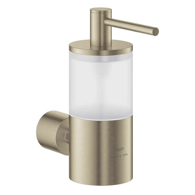 Soap Dispenser Atrio New Brushed Nickel Glass/Metal - Image 2