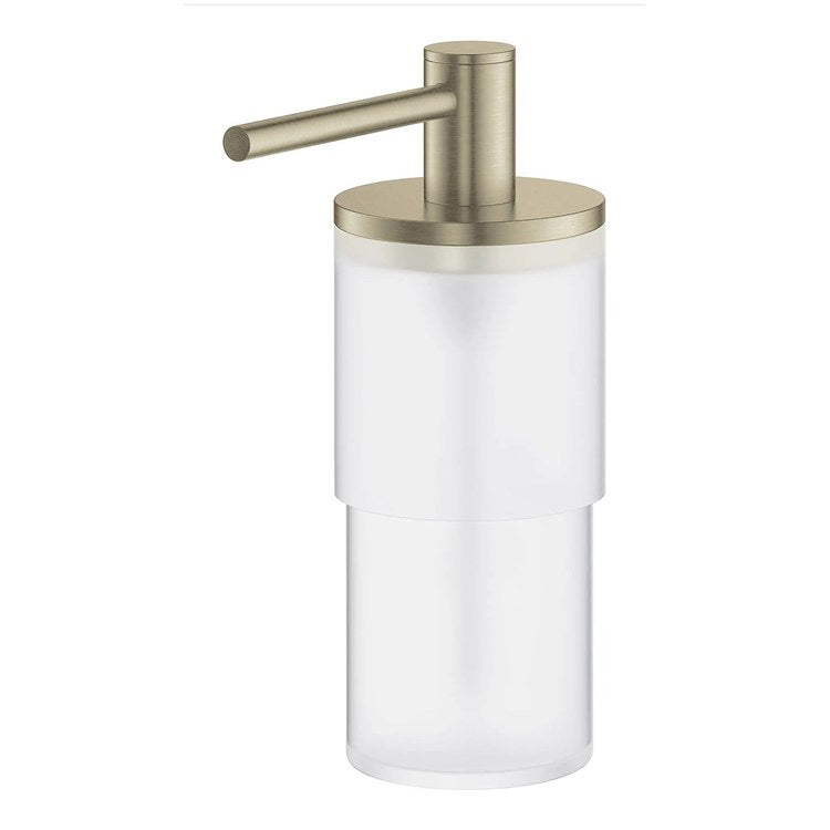 Soap Dispenser Atrio New Brushed Nickel Glass/Metal - Image 3