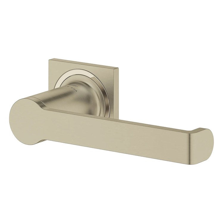 Toilet Paper Holder Allure Brushed Nickel Infinity Metal 2-11/16 Inch Wall Mount - Image 2