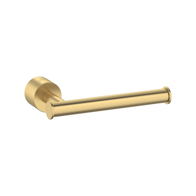 Toilet Paper Holder Atrio Brushed Cool Sunrise Metal 3-1/2 Inch Wall Mount - Image 1