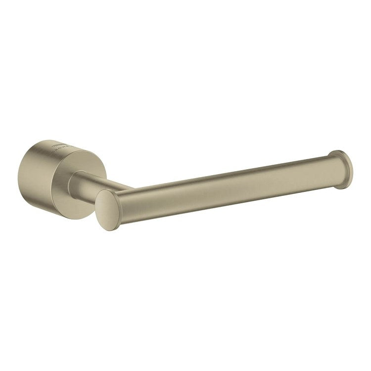 Toilet Paper Holder Atrio Brushed Nickel Infinity Metal 3-1/2 Inch Wall Mount - Image 3