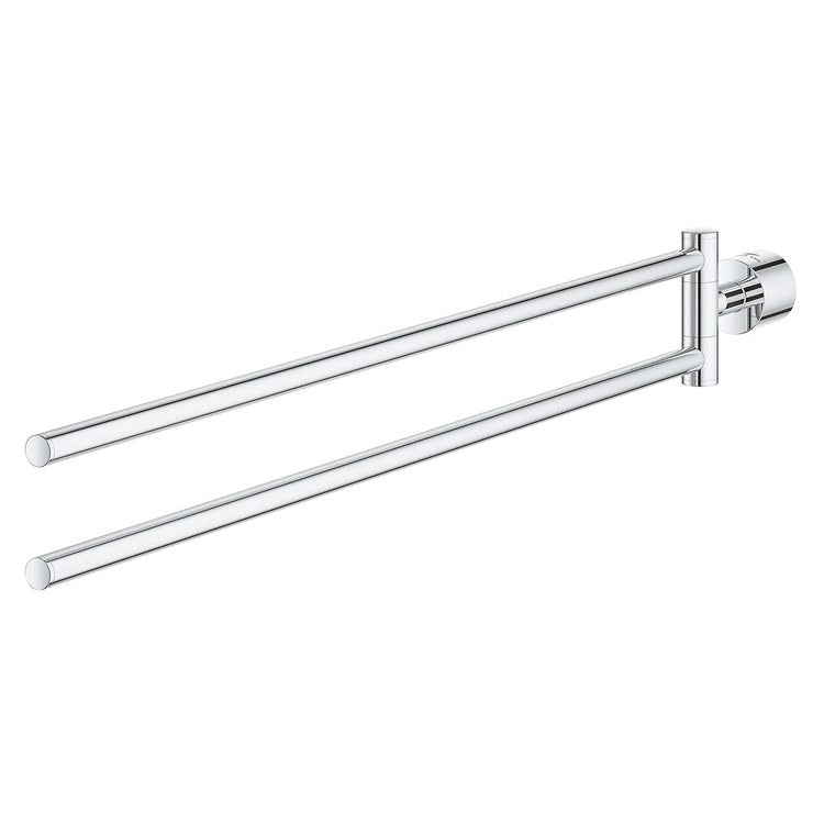 Towel Bar Atrio 18-1/2 Inch Double Chrome Metal - Image 2