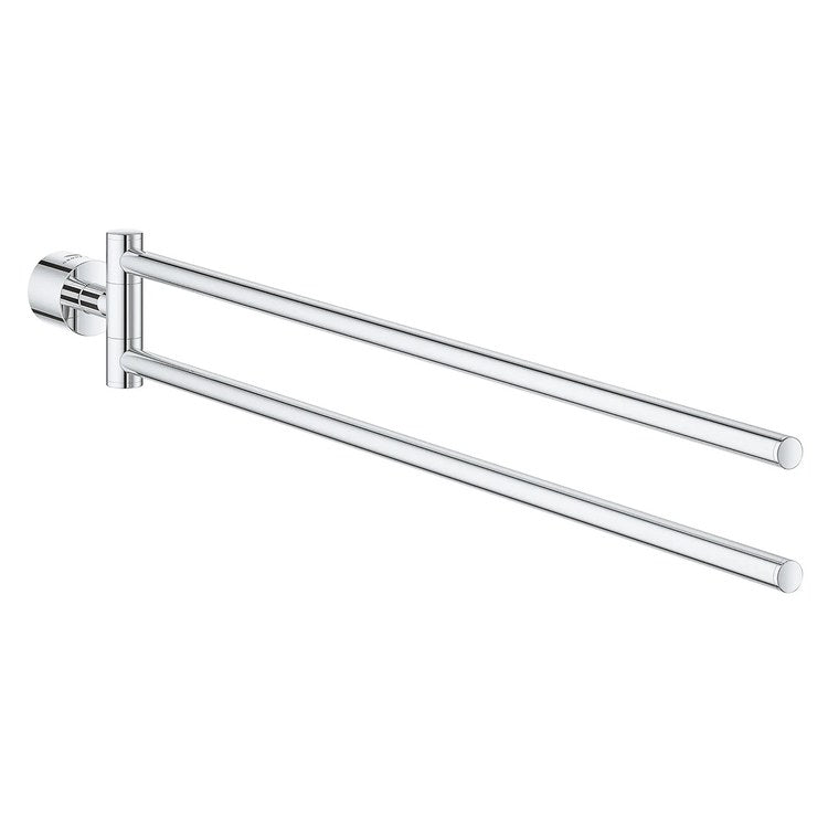 Towel Bar Atrio 18-1/2 Inch Double Chrome Metal - Image 1