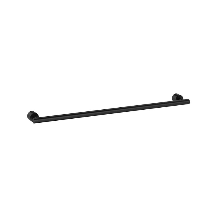 Towel Bar Atrio 24 Inch Matte Black Metal - Image 1