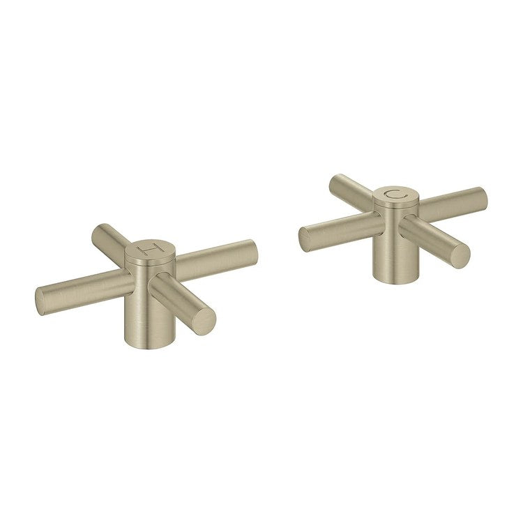 Faucet Handle Atrio 2 Cross Brushed Nickel Infinity