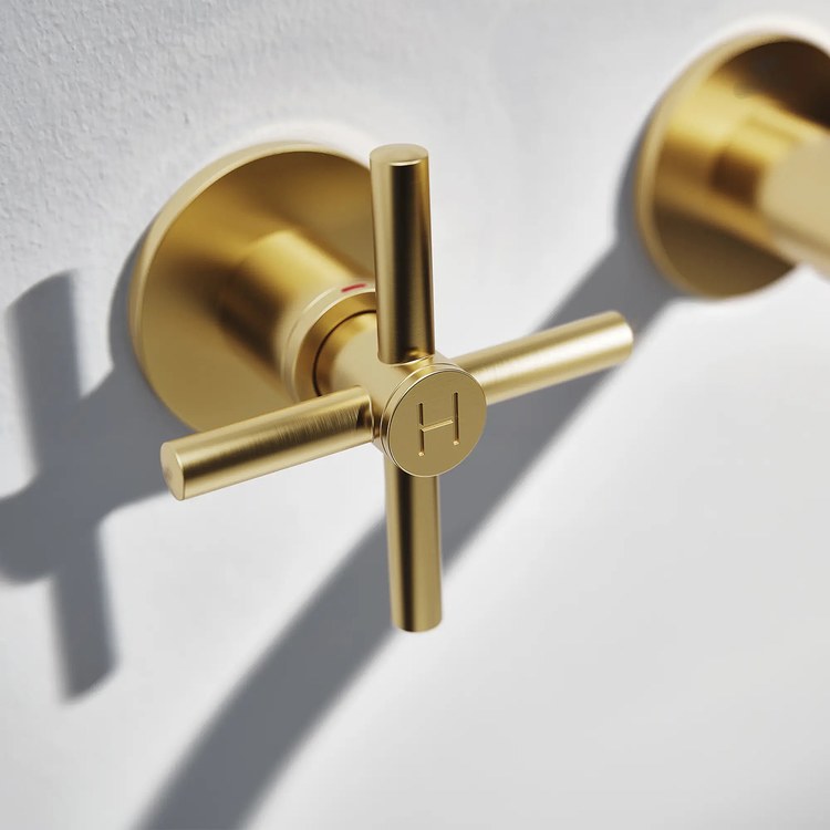 Faucet Handle Atrio 2 Cross Brushed Cool Sunrise - Image 3