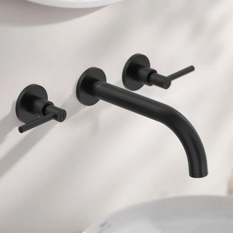 Faucet Handle Atrio 2 Lever Matte Black - Image 2