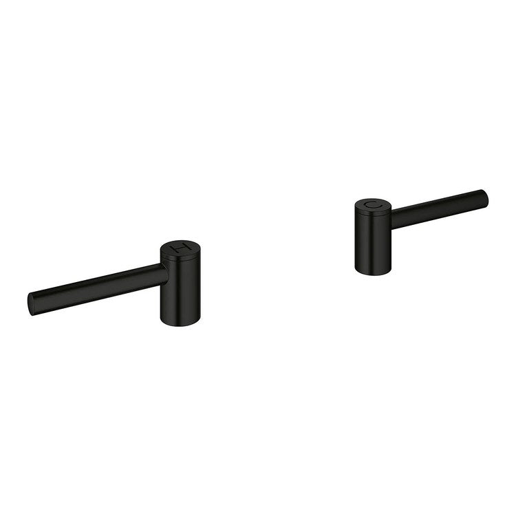 Faucet Handle Atrio 2 Lever Matte Black
