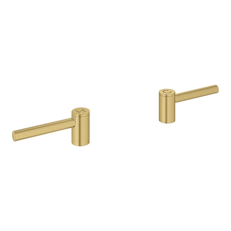Faucet Handle Atrio 2 Lever Brushed Cool Sunrise