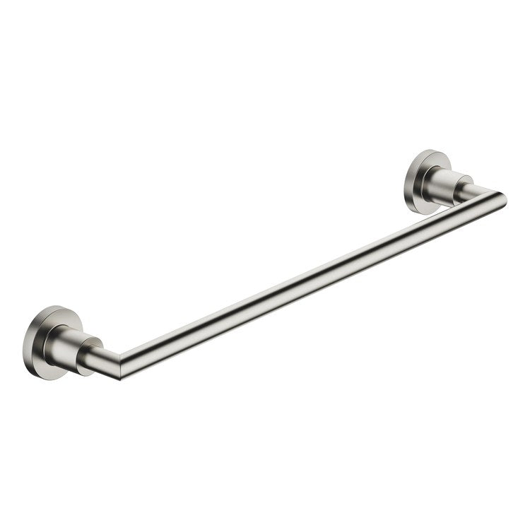 Towel Bar TARA 18 Inch Brushed Platinum Brass Alloy - Image 1