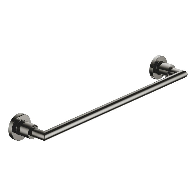 Towel Bar TARA 18 Inch Dark Chrome Brass Alloy - Image 1