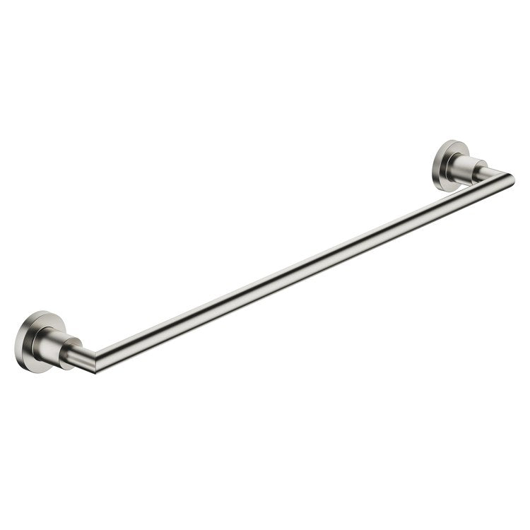 Towel Bar TARA 24 Inch Brushed Platinum Brass Alloy - Image 1