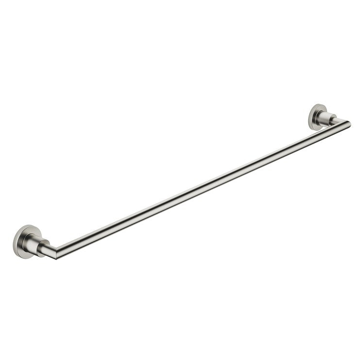 Towel Bar TARA 32 Inch Brushed Platinum Brass Alloy - Image 1