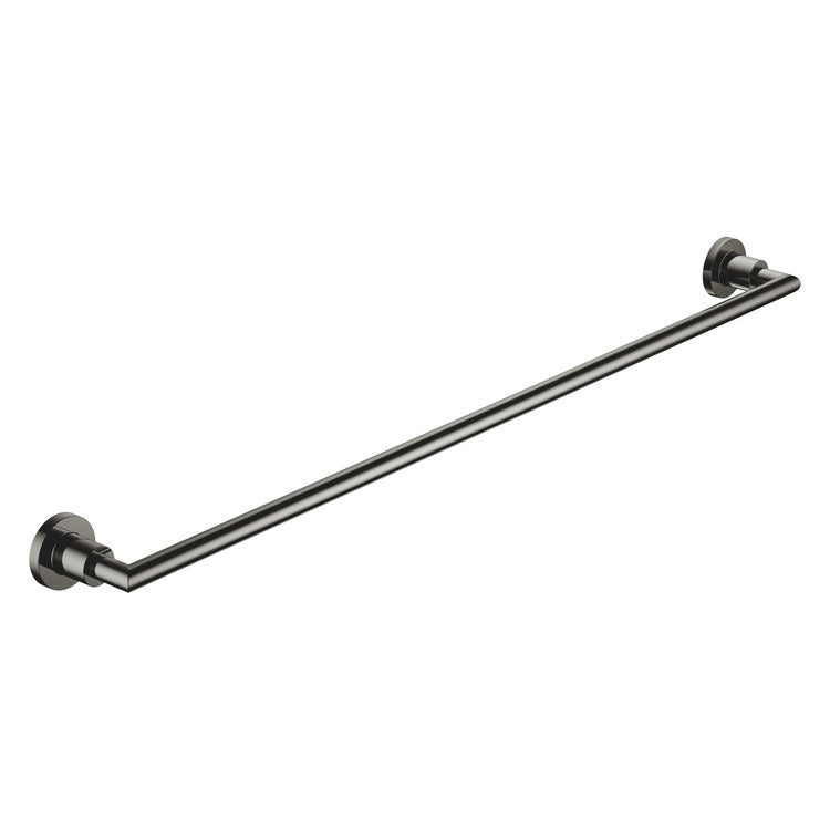 Towel Bar TARA 32 Inch Dark Chrome Brass Alloy - Image 1