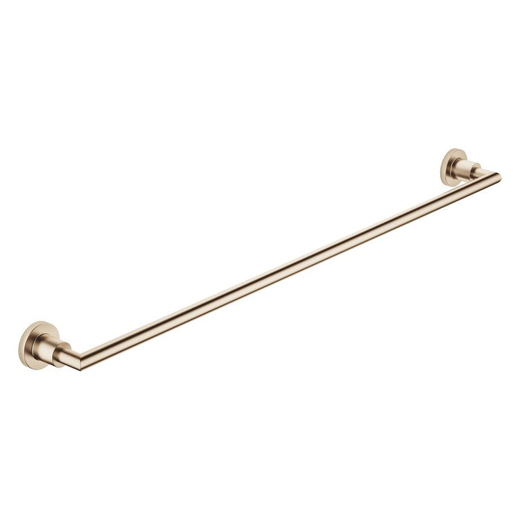 Towel Bar TARA 32 Inch Brushed Champagne Brass Alloy - Image 1