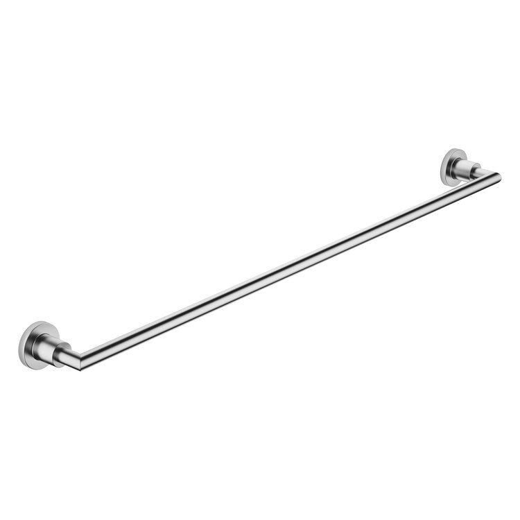 Towel Bar TARA 32 Inch Brushed Chrome Brass Alloy - Image 1