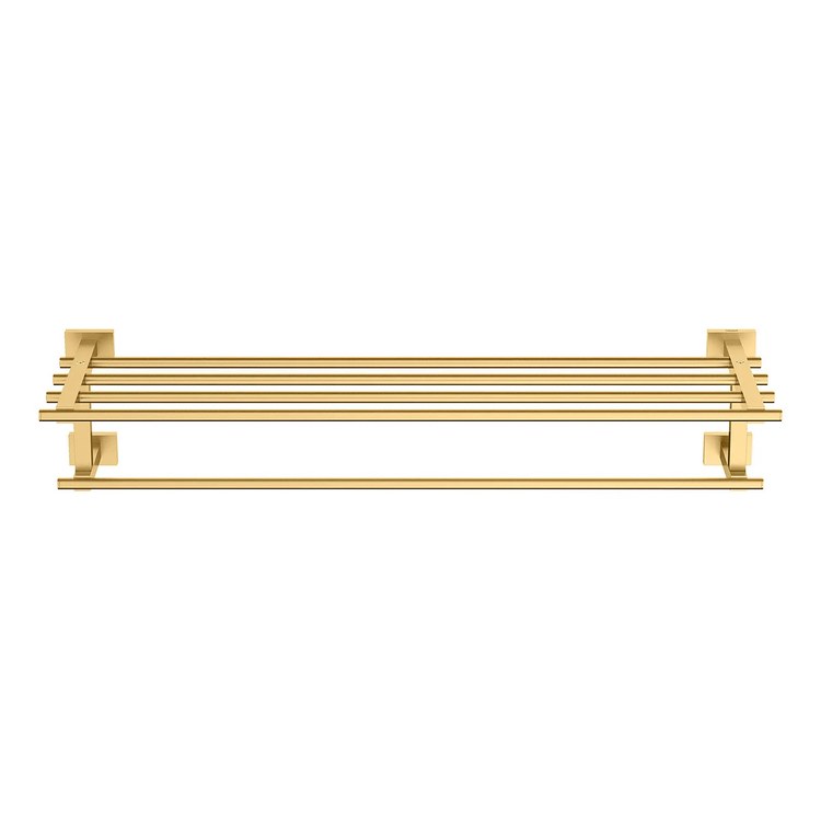 Towel Rack Brushed Cool Sunrise 23-5/8 Inch Metal 8-1/4 Inch Wall Mount - Image 3