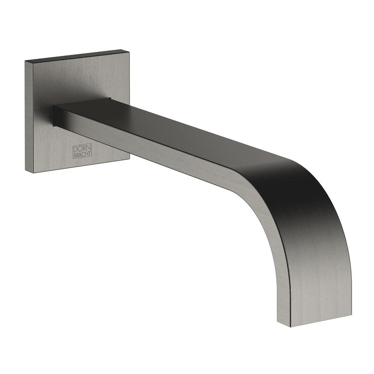 Tub Spout MEM Non-Diverter Brushed Dark Platinum 10.2 Gallons per Minute Brass Alloy - Image 1