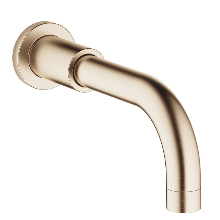 Tub Spout TARA Non-Diverter Brushed Champagne 7.7 Gallons per Minute Brass Alloy - Image 1