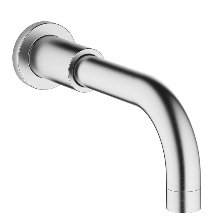Tub Spout TARA Non-Diverter Brushed Chrome 7.7 Gallons per Minute Brass Alloy - Image 1