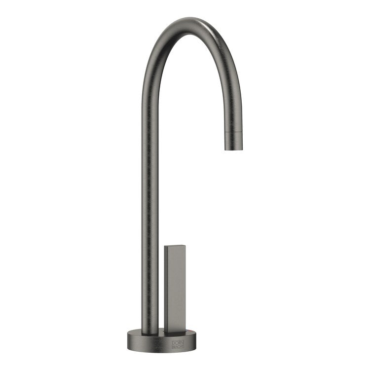 Beverage Faucet TARA ULTRA Hot and Cold Water 1 Lever ADA Brushed Dark Platinum Fixed Thermally Insulated 1 Hole 0.5 Gallons per Minute - Image 1