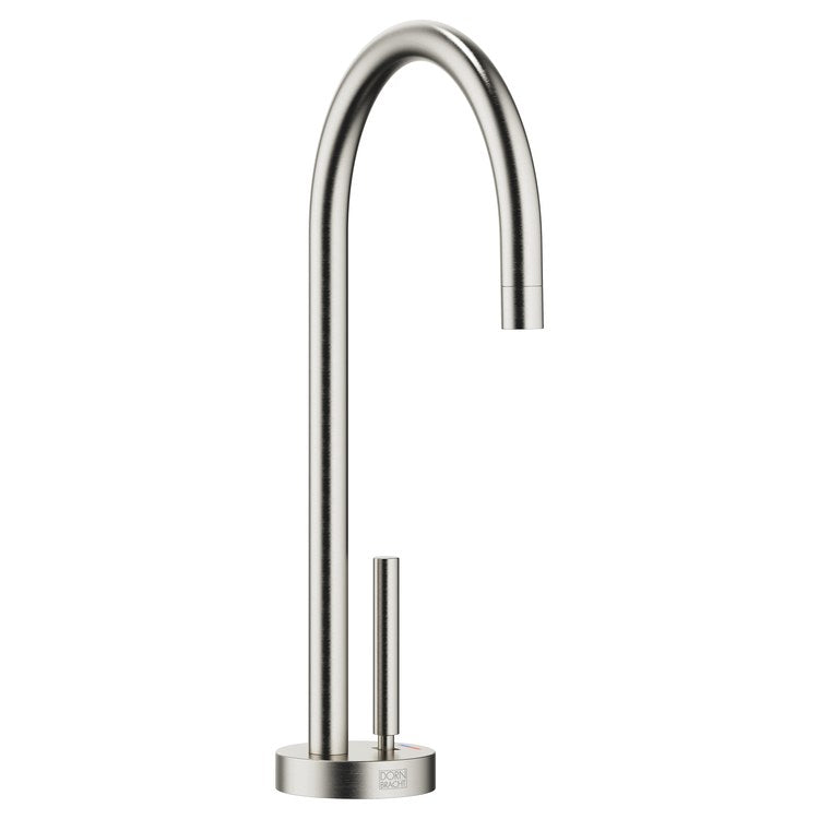 Beverage Faucet TARA Hot and Cold Water 1 Lever ADA Brushed Platinum Fixed Thermally Insulated 1 Hole 0.5 Gallons per Minute - Image 1