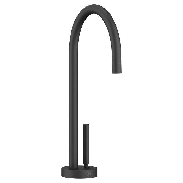 Beverage Faucet TARA Hot and Cold Water 1 Lever ADA Matte Black Fixed Thermally Insulated 1 Hole 0.5 Gallons per Minute - Image 1
