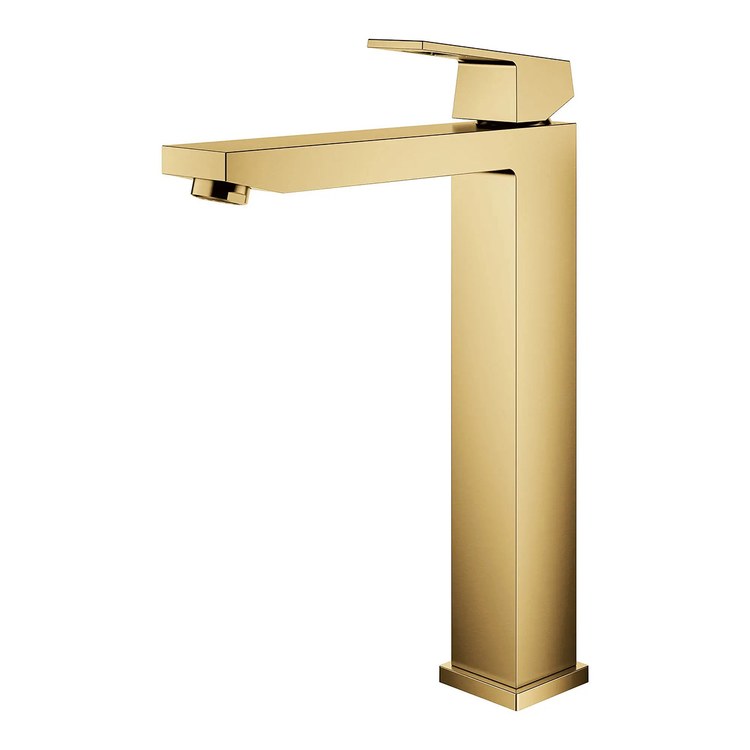 Lavatory Faucet Eurocube Deck Mount Brushed Cool Sunrise 1.2 Gallons per Minute - Image 1