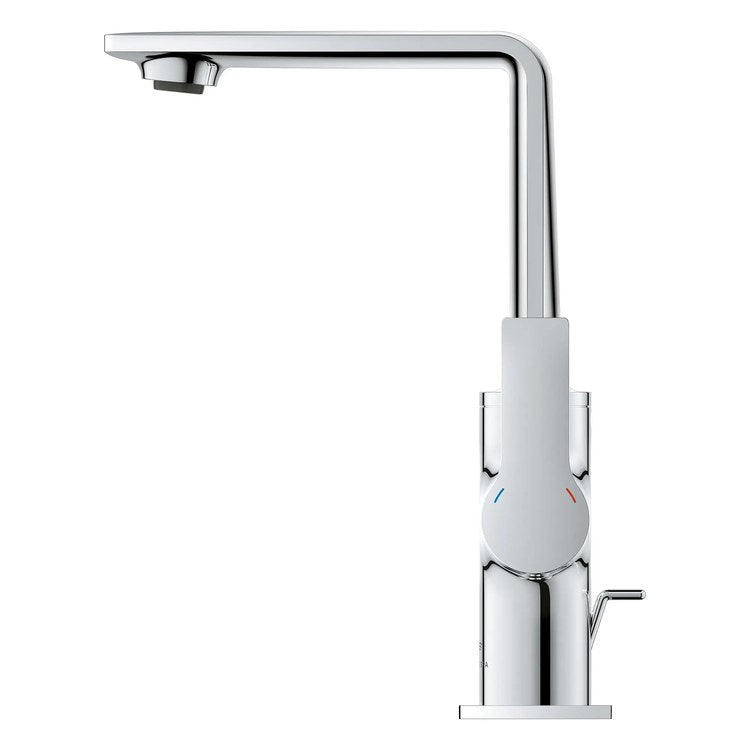 Lavatory Faucet Allure New Large 1 Lever ADA WaterSense/CALGreen/cUPC StarLight Chrome 1.2 Gallons per Minute Deck Swivel 100 DEG Pop-Up 1 Hole SilkMove/EcoJoy - Image 3