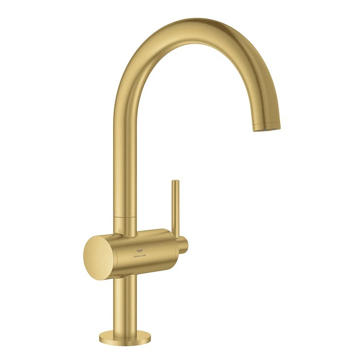 Lavatory Faucet Atrio Large Brushed Cool Sunrise 1.2 Gallons per Minute
