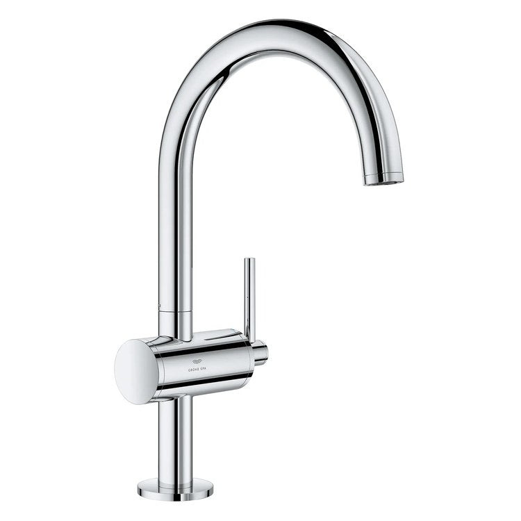 Lavatory Faucet Atrio Large 1 Lever ADA WaterSense StarLight Chrome 1.2 Gallons per Minute 1 Hole