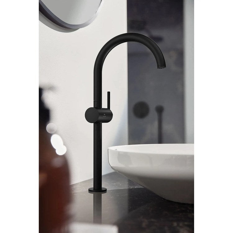 Lavatory Faucet Atrio Large 1 Lever ADA WaterSense Matte Black 1.2 Gallons per Minute 1 Hole - Image 2
