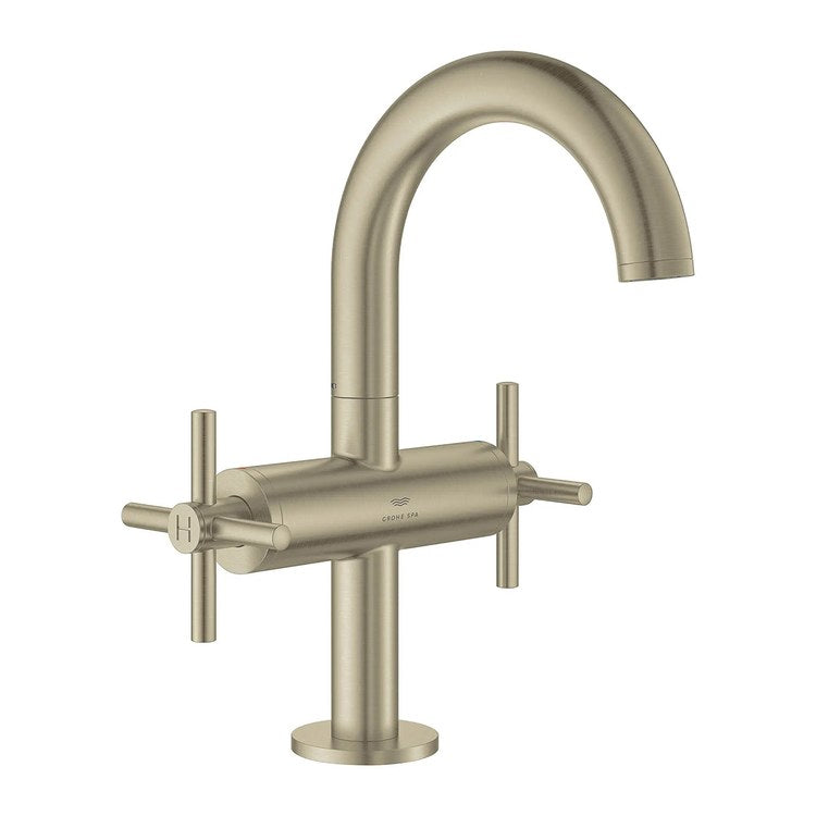 Lavatory Faucet Atrio Medium Less Handle WaterSense Brushed Nickel Infinity 1.2 Gallons per Minute