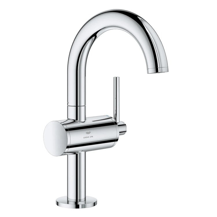 Lavatory Faucet Atrio M-Size 1 Lever ADA CALGreen CEC WaterSense StarLight Chrome 1.2 Gallons per Minute Deck High Arc Swivel 1 Hole - Image 1