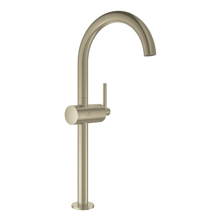 Lavatory Faucet Atrio Extra Large Brushed Nickel Infinity 1.2 Gallons per Minute
